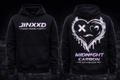 JINXXD Motorsport Reflective Heart Division Hoodie
