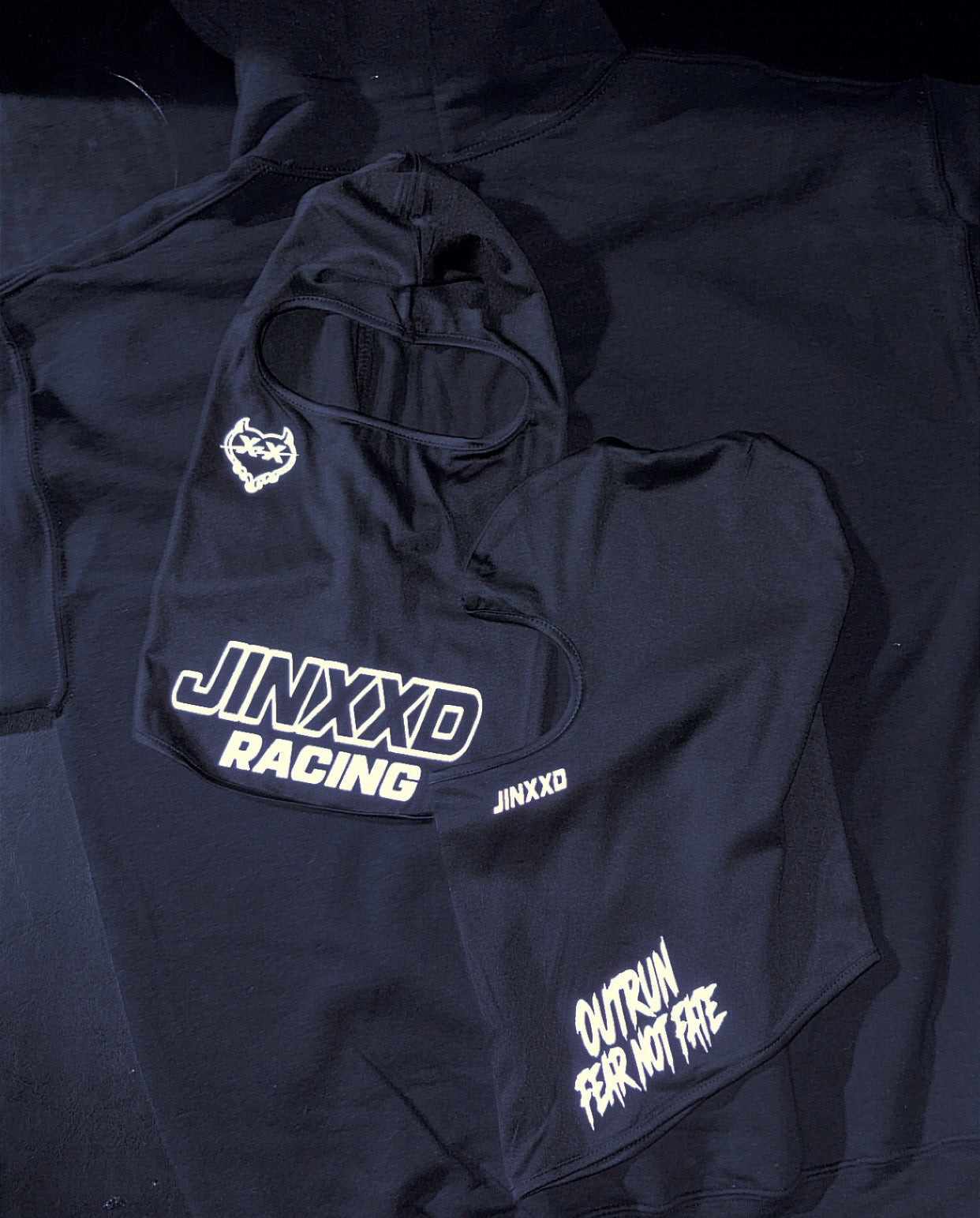 JINXXD Racing Reflective Balaclava