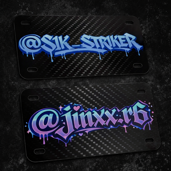 Custom Instagram Plates